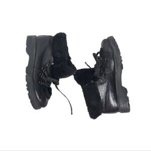 Circus By Sam Edelman Kilbourn Faux Fur Ankle Lace Up Booties 8.5